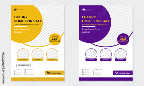 Real Estate Business Flyer Template, Property Sale Flyer Design, Real Estate Flyer Design bundle, property sale flyer 