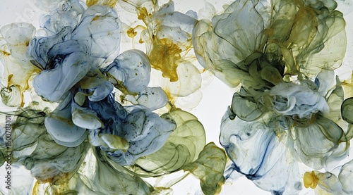 Abstract Ink Bloom