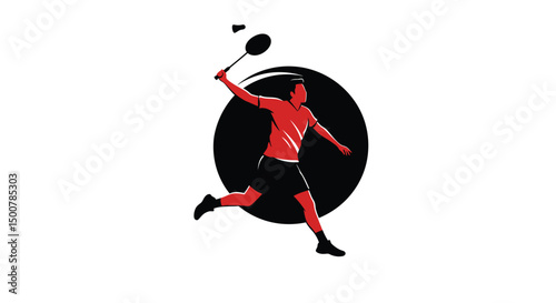 vector illustration of a silhouette of a man