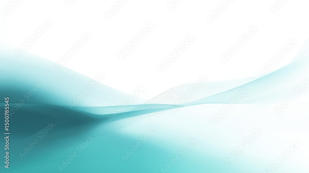 Fototapeta premium Abstract blue and white wave - like pattern