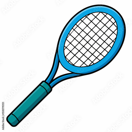 tennis racket and ball
