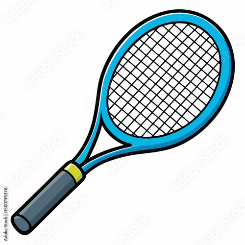 tennis racket and ball