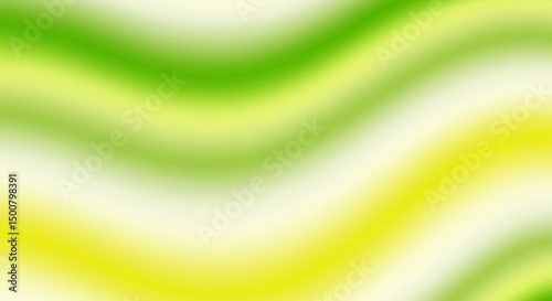 Lime green, yellow, and white abstract gradient background with soft liquid waves, blurred ombré blend, subtle metallic sheen, neon glow, and fine grain texture. Fresh, vibrant, and modern design