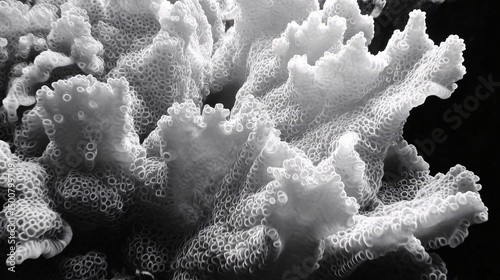 Fototapeta Naklejka Na Ścianę i Meble -  Coral texture close-up, underwater reef background