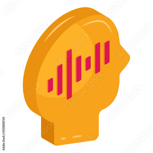 Modern design icon of voice recognition