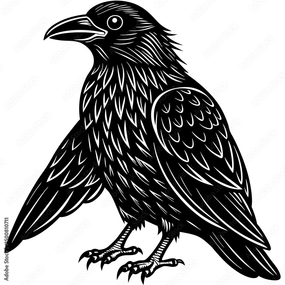 Fototapeta premium vector illustration of a eagle