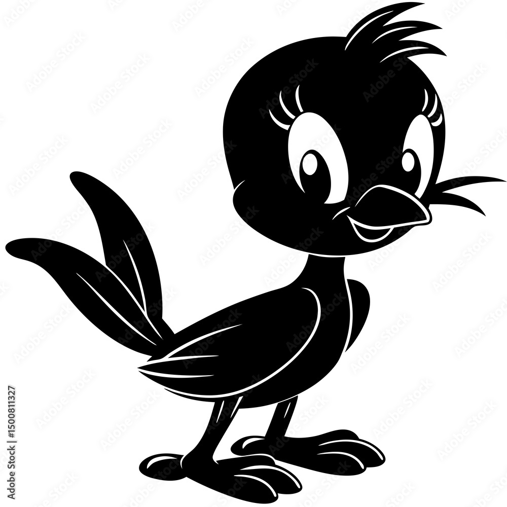 Fototapeta premium bird with a bird