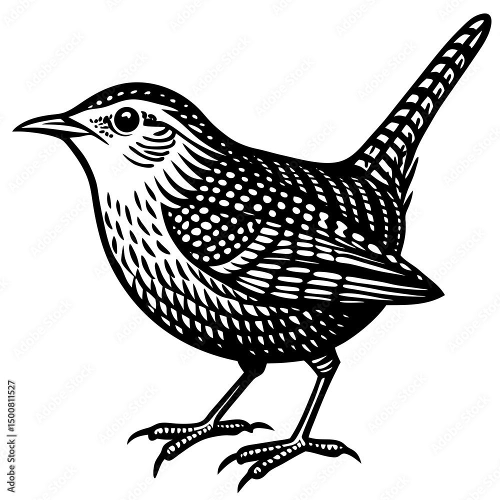 Obraz premium bird on a white background