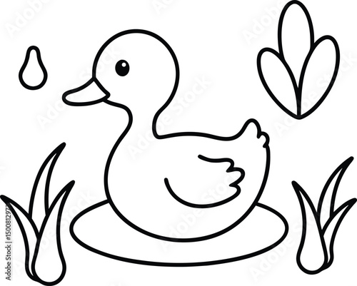 duck and ducklings