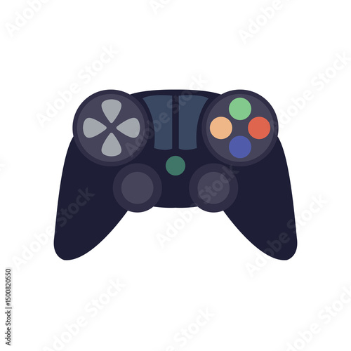 video game controller console gamepad joystick gaming vector emoji illustration symbol sign icon