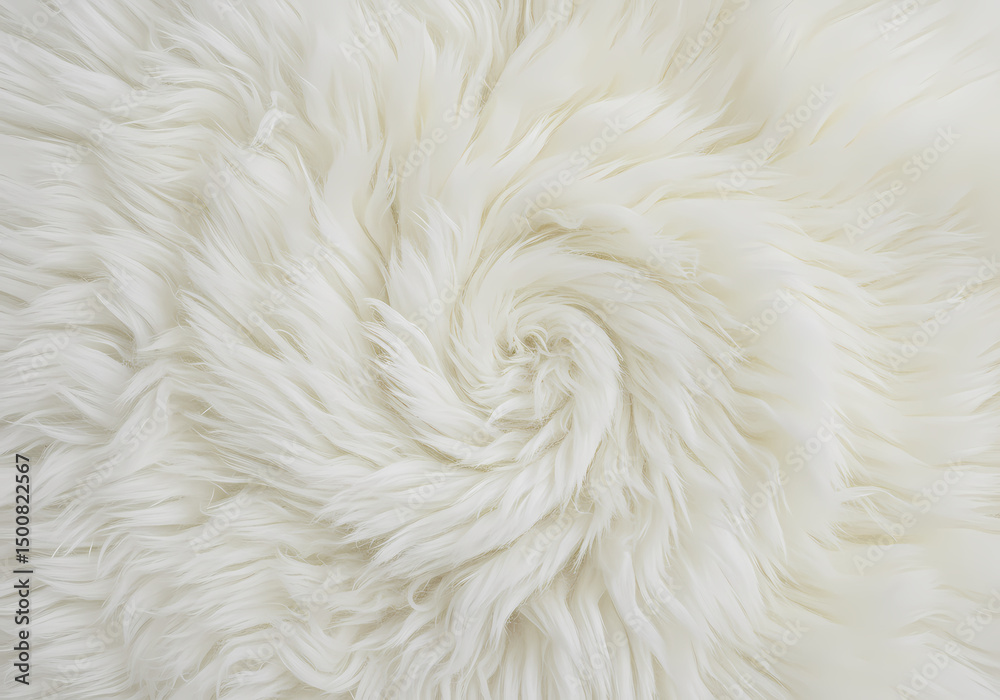 Cream Sheepskin Rug Soft Luxurious Fur Texture isolated on transparent background Cream Sheepskin Rug Soft Luxurious Fur Texture isolated on transparent background