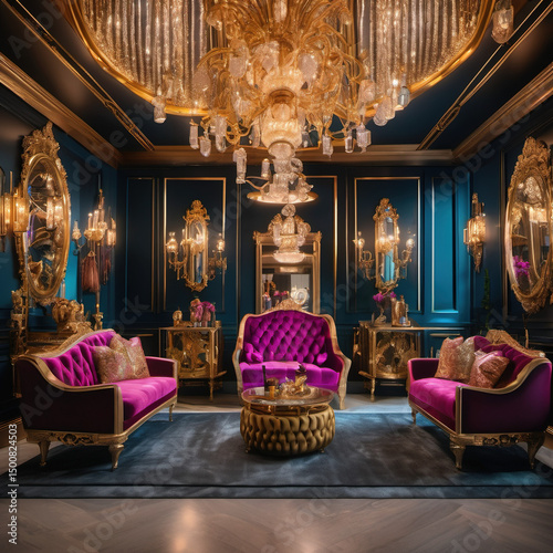 Maximalist Dream Salon Styled for ARRI Alexa Cinematic Look