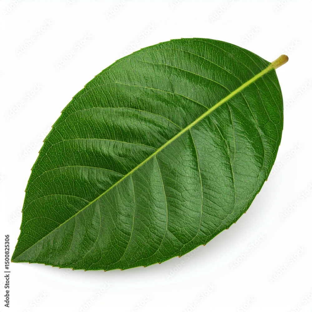 Obraz premium Loquat Leaf Illustration for Herbal Medicine, Loquat Leaf Botanical Art, and Loquat Leaf Natural Remedy Design