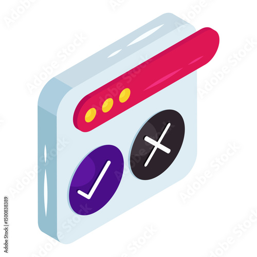A perfect design icon of choose website 