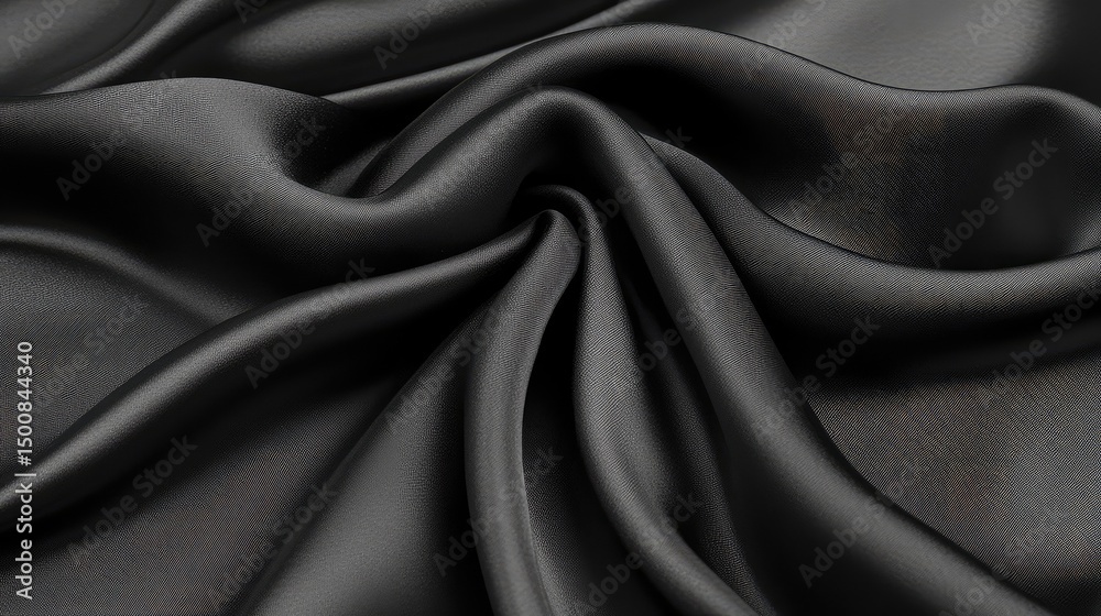 Obraz premium Solid black background with pure, even color and no gradients, excellent for high-contrast minimalist designs