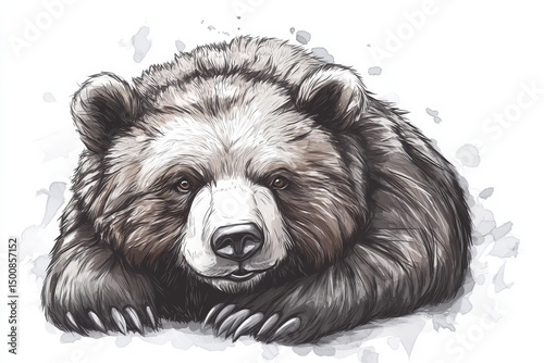 bear sketch