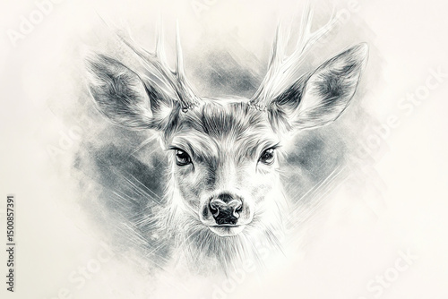deer sketch
