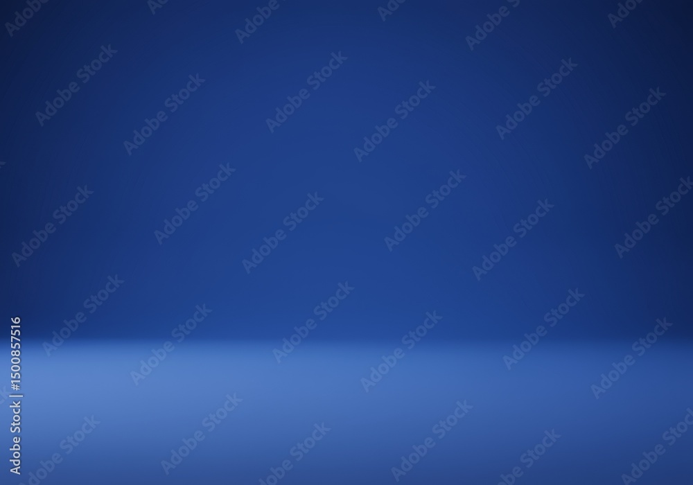 Solid Blue Background with Gradient Effect for Studio Scene Photo Solid Blue Background with Gradient Effect for Studio Scene Photo