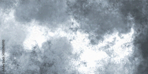 cloudy sky with color and white clouds filling the frame in an artistic watercolor painting style clouds background.