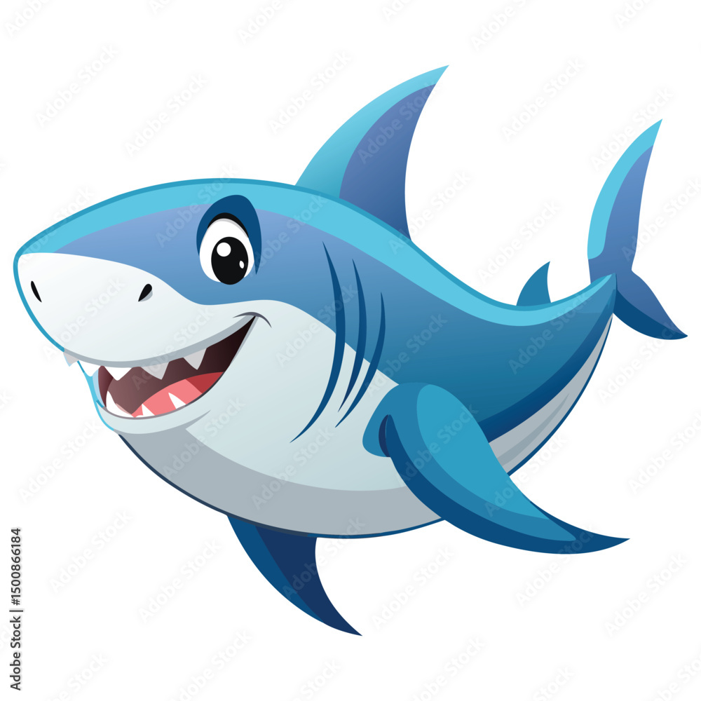 Obraz premium Friendly shark