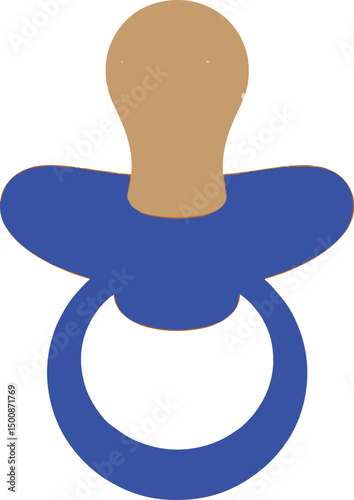baby blue pacifier