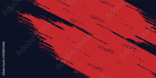 Black and red abstract grunge background with halftone style modern arts sport background abstract vector illustration
