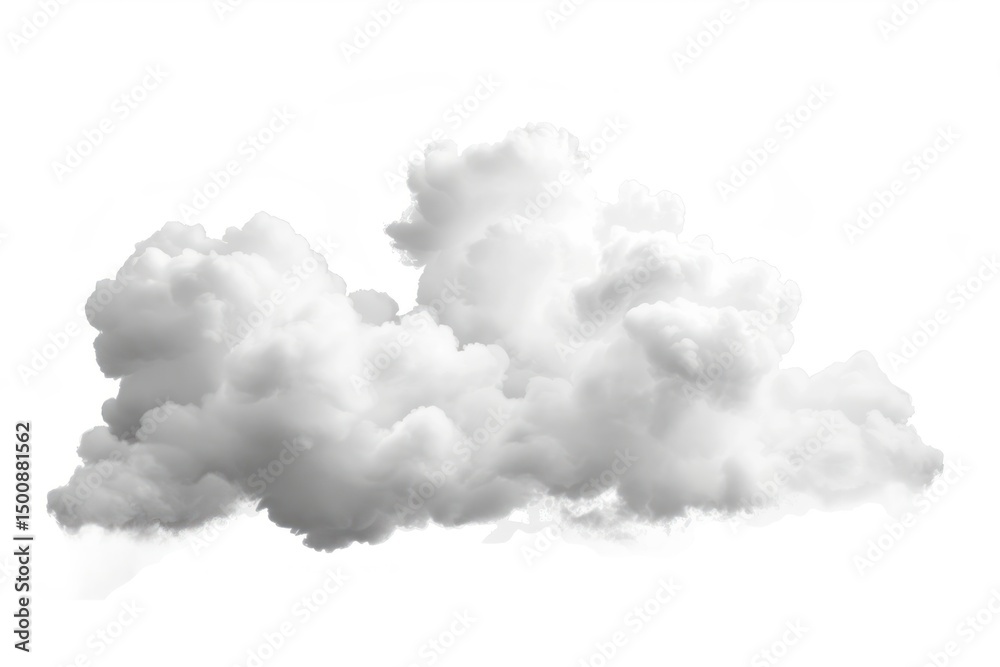 Fluffy white cloud formation sky Fluffy white cloud formation sky