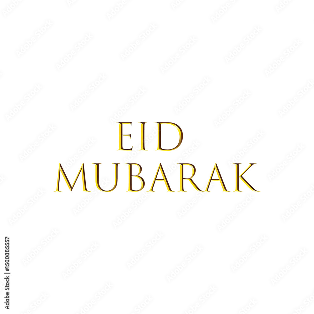 Fototapeta premium Eid Mubarak