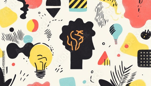 Patrón sin fisuras de creatividad e innovación