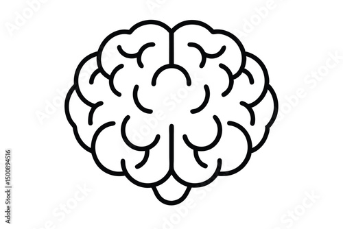 brain vector icon