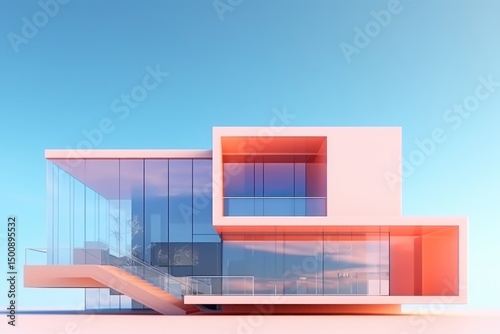 Architecture building house outdoors. photo