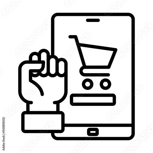Purchasing power economy single icon