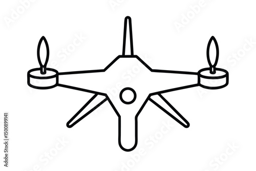 drone vector icon