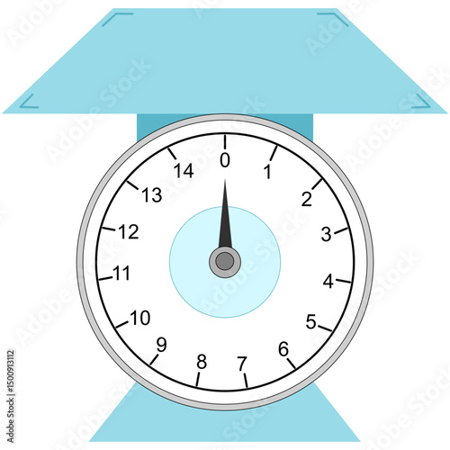 analog fruit weighing scale or kitchen scale