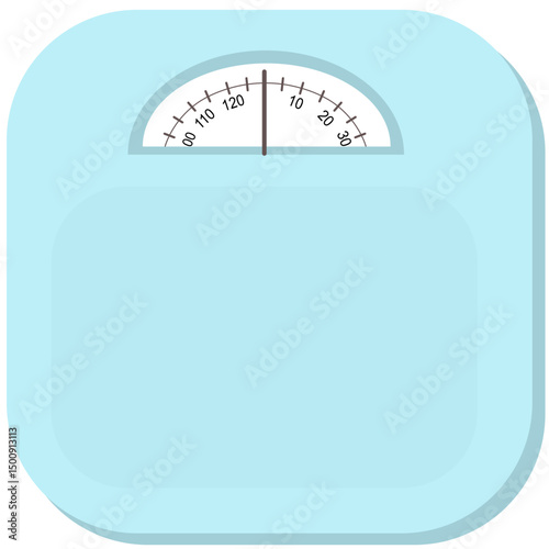 analog bathroom scale or human weighing scale