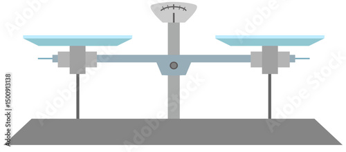 Double Pan Balance or laboratory two-arm scales