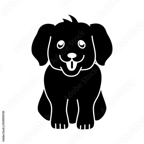 Dog Icon Glyph