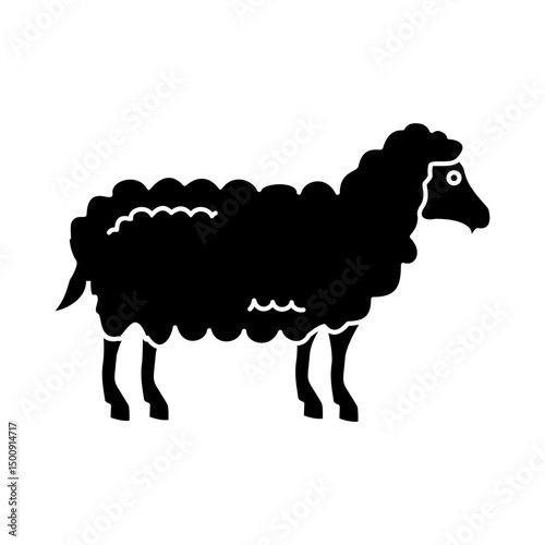 Sheep Icon Glyph