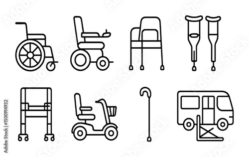 Mobility aids and accessibility equipment for daily living