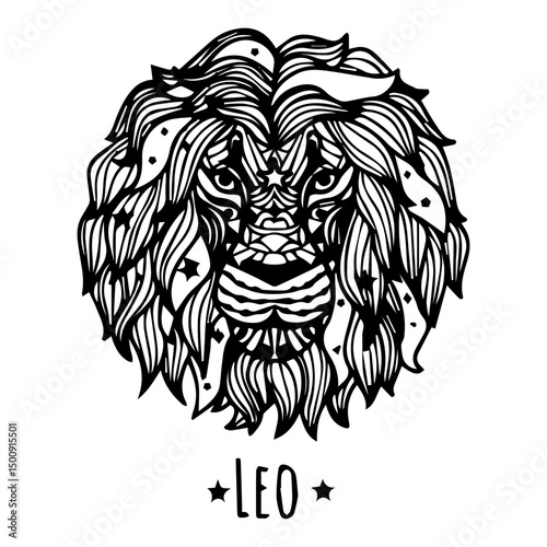 leo zodiac icon