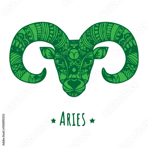 aries zodiac icon
