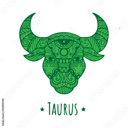 taurus zodiac icon