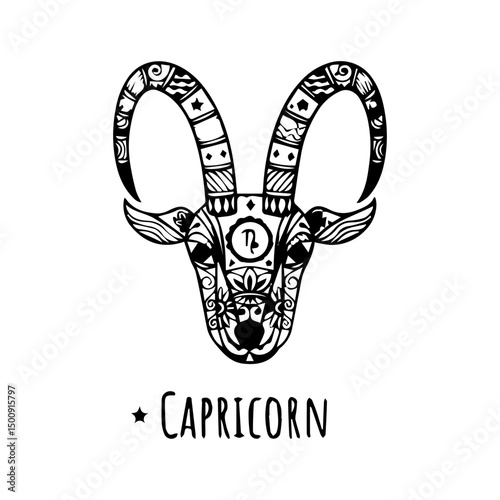 capricon zodiac icon