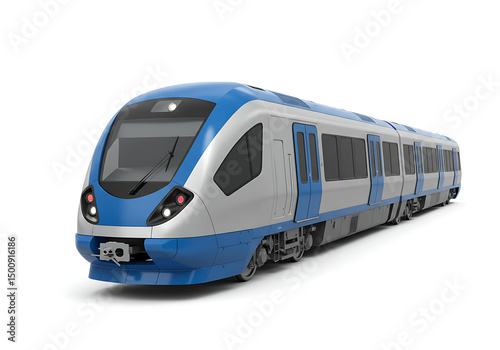 Modern Electric Train - Rail Transport