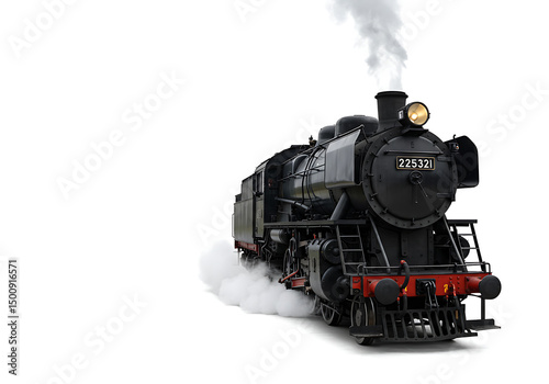 Steam Train: Vintage Locomotive