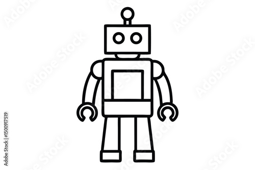 robot vector icon