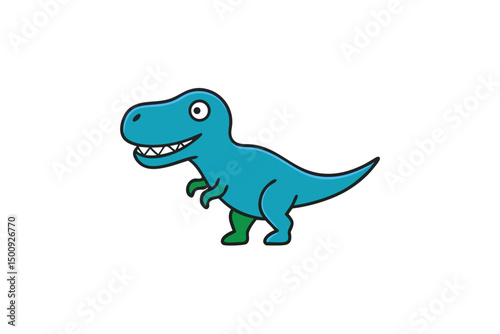 tyrannosaurus vector icon