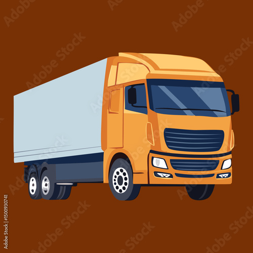 delivery truck illustration