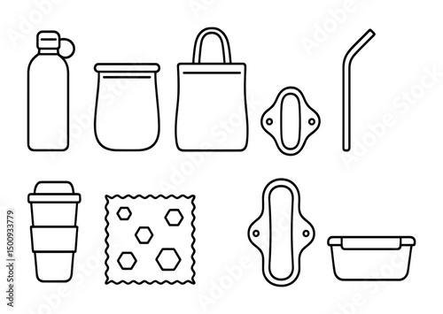Eco-friendly zero waste essentials for sustainable living and reusable products