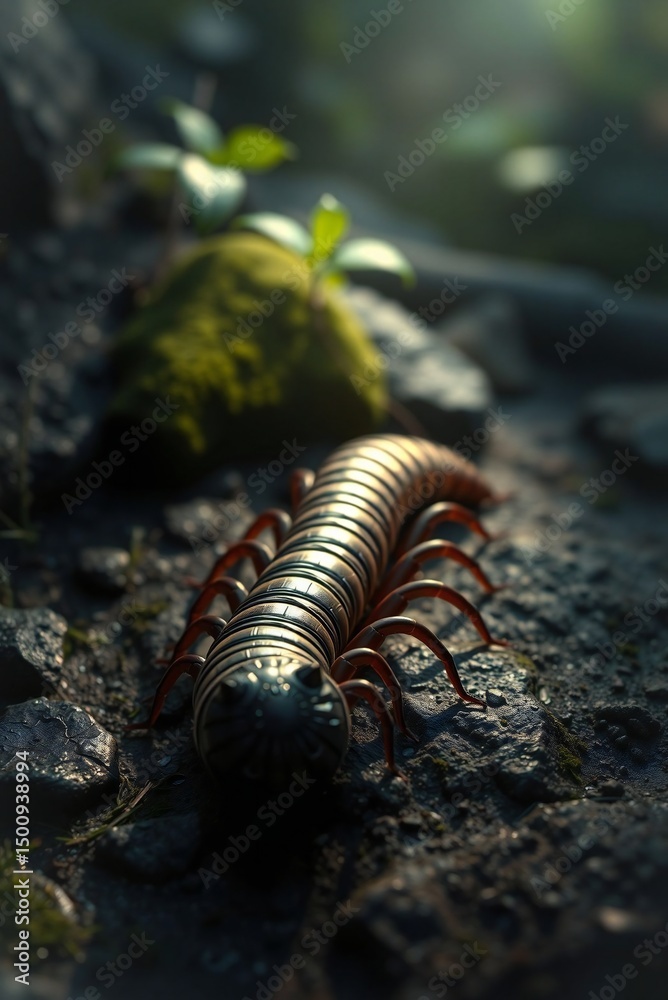 Obraz premium Centipede